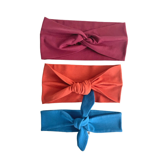 Adult Wide Fashion Headband Set of 3 for Women 