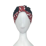 Floral Summer Top Knotted Turban Hat for Women