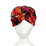 Soft Luxury Teal Velvet Winter 1940s Turban