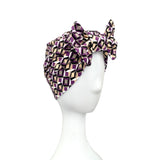 Soft Cotton Jersey Head Wrap with Bow
