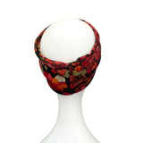 Soft Luxury Teal Velvet Winter 1940s Turban
