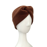 Brown Fleece Ear Warmer Headband