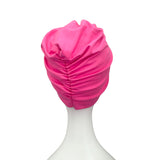 Bright Pink Women's Knot Cotton Turban Hat