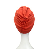 Burnt Orange Turban Head Wrap