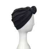 Black Knot Turban Head Wrap