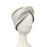 Grey Fleece Lined Women's Winter Headband