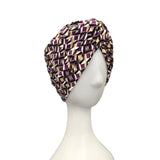 Colourful Twisted Turban Hat for Women