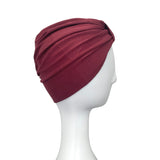 Wine Red Women's Hair Care Turban