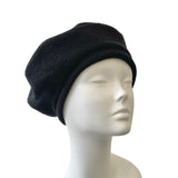 Black Fashion Fleece Beret Hat for Women ireland