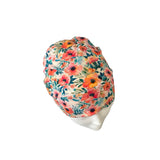 Floral Soft Bamboo Cotton Beanie Cap 