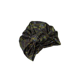 Floral patterned headscarf on a white background