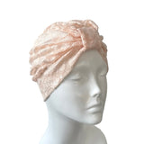 Pink Summer Lace Turban 