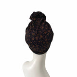 dark floral turban