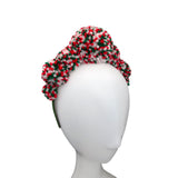 Multicolour Pompom Festival Headband Crown