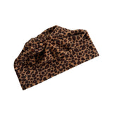 leopard fleece hat