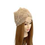 pale yellow lace headband