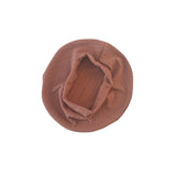 Brown turban on a white background