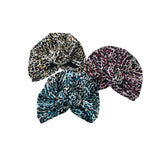 Pink Leopard Ponte Roma Turban