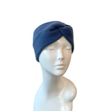 Denim Blue Fleece Ear Warmer for Women