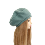 Pastel Mint 1930s Vintage Inspired Beret Hat