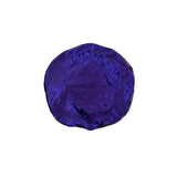 Blue stone on a white background