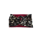 Leopard and Red Wired Headband