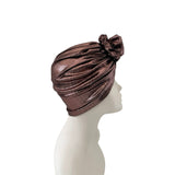 rose gold turban hat