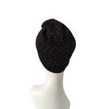 shimmer black turban