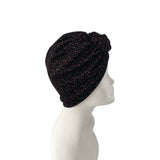 shimmer black turban