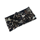 Leopard and Black Wired Headband