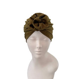 olive green head scarf