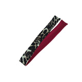 Leopard and Red Wired Headband