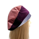 Color-blocked beanie on a mannequin head against a white background ireland