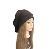 smoky black velvet hat