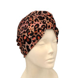 spf50 brown patterned turban