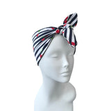 cherry print headband
