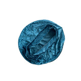 teal velvet beret