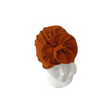 burnt orange head scarf