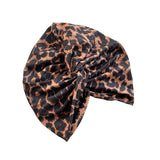 vintage leopard turban