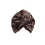 vintage leopard turban