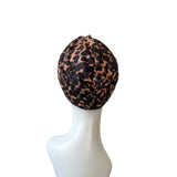 vintage leopard turban