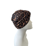 vintage leopard turban