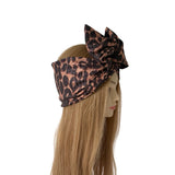Leopard Print Wired Headband