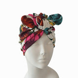 white floral turban ireland