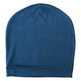 Teal Bamboo Fabric BEANIE Hat for Hair Loss