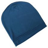 Teal Bamboo Fabric BEANIE Hat for Hair Loss