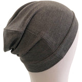 CHARCOAL Bamboo Jersey Beanie Hat