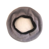 Grey Soft Fleece Floppy Women's Beret for Her