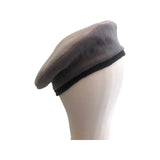 Grey Soft Fleece Floppy Women's Beret for Her