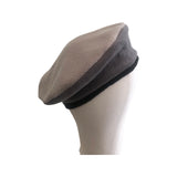 Grey Soft Fleece Floppy Women's Beret for Her
